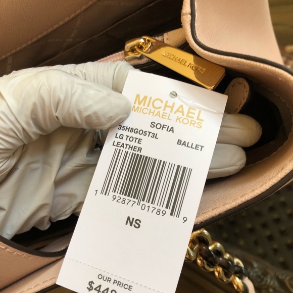 3pcs NWT Michael Kors leather handbag&wallet&pom - Picture 8 of 8